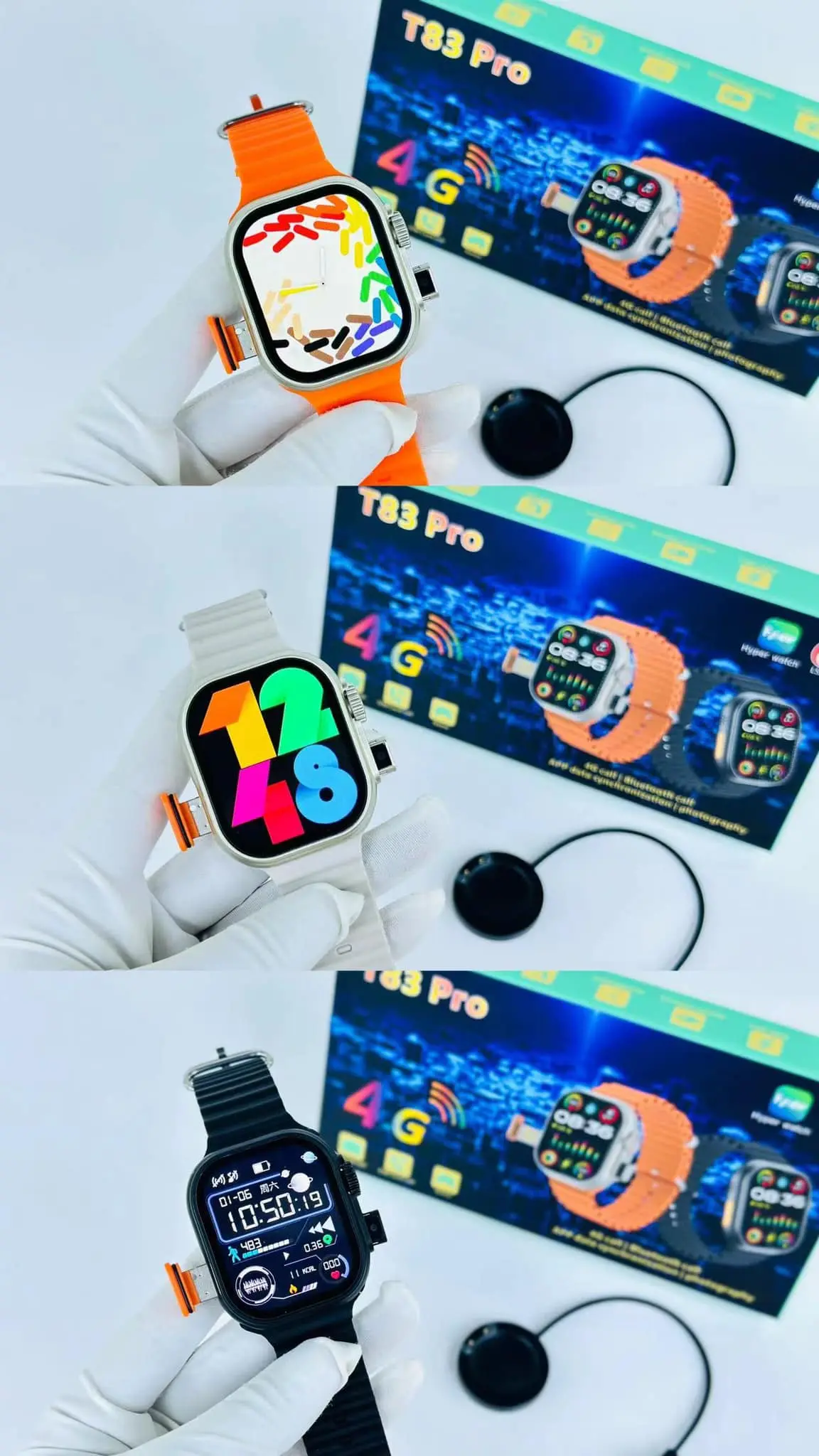 Buy T83 Pro 4G Sim Smart Watch At Best Price In Pakistan - Qureshi Products